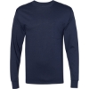 Custom Unisex Workwear Long Sleeve Pocket T-Shirt Navy
