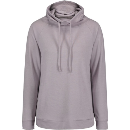 Custom Women’s HeatLast™ Fleece Faux Cashmere Funnel Neck Sweatshirt Orchid Hush