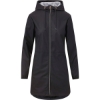 Custom Womens Vintage Hooded Rain Jacket Black