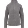 Custom Womens Zelda Zig Zag Quarter-Zip Pullover Graphite