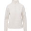 Custom Womens Zelda Zig Zag Quarter-Zip Pullover Vintage White