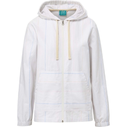 Custom Womens Mood & Vibe™ Poplin Jacket Multi