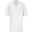 Custom Mens Collarless Poplin Butcher Wrap White