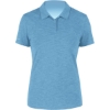 Custom Womens Breeze Tech Polo Bahama Heathered