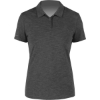 Custom Womens Breeze Tech Polo Charcoal Heathered