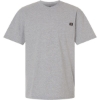 Custom Mens Traditional Heavyweight T-Shirt Heather Grey