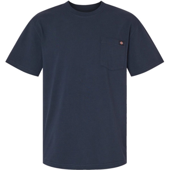 Custom Mens Tall Traditional Heavyweight T-Shirt Dark Navy