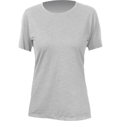 Custom Womens Breeze Tech T-Shirt Alloy Heathered