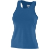 Custom Womens Solid Racerback Tank Top Navy