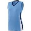 Custom Girls Tornado Jersey Columbia Blue/ Navy/ White