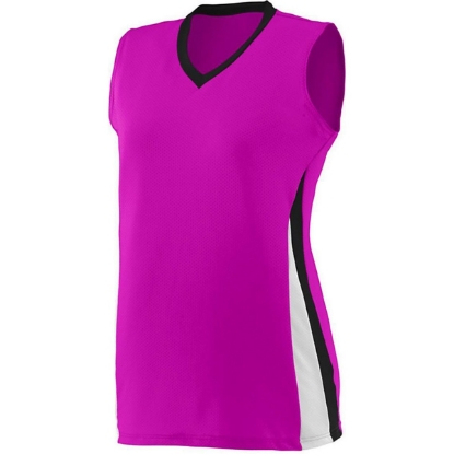 Custom Girls Tornado Jersey Power Pink/ Black/ White