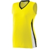 Custom Girls Tornado Jersey Power Yellow/ Black/ White