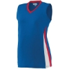 Custom Girls Tornado Jersey Royal/ Red/ White