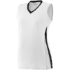 Custom Girls Tornado Jersey White/ Black/ White