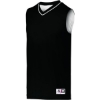 Custom Mens Reversible Two Color Jersey Black/ White