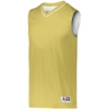 Custom Youth Reversible Two Color Jersey Vegas Gold/ White