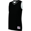 Custom Womens Reversible Two Color Jersey Black/ White