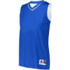 Custom Womens Reversible Two Color Jersey Royal/ White