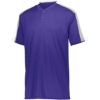 Custom Mens Power Plus Jersey 2.0 Purple/ White/ Silver Grey