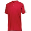Custom Mens Power Plus Jersey 2.0 Red/ White/ Silver Grey
