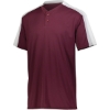 Custom Youth Power Plus Jersey 2.0 Maroon/ White/ Silver Grey