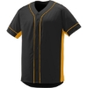 Custom Mens Slugger Jersey Black/ Gold