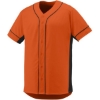 Custom Mens Slugger Jersey Orange/ Black