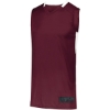 Custom Mens Step-Back Basketball Jersey Maroon/ White