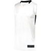 Custom Mens Step-Back Basketball Jersey White/ Black