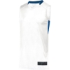 Custom Mens Step-Back Basketball Jersey White/ Royal