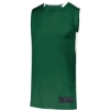 Custom Youth Step-Back Basketball Jersey Dark Green/ White