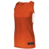 Custom Womens Step-Back Basketball Jersey Orange/ White