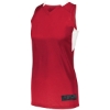 Custom Womens Step-Back Basketball Jersey Red/ White