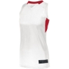 Custom Womens Step-Back Basketball Jersey White/ Red