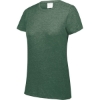 Custom Womens Triblend T-Shirt Dark Green Heather