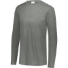 Custom Youth Triblend Long Sleeve T-Shirt Grey Heather