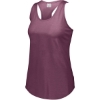 Custom Womens Lux Triblend Tank Top Maroon Heather