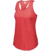 Custom Womens Lux Triblend Tank Top Red Heather