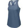 Custom Womens Lux Triblend Tank Top Storm Heather