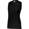 Custom Girls Sleeveless Wicking Attain Jersey Black
