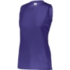 Custom Girls Sleeveless Wicking Attain Jersey Purple