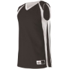 Custom Mens Reversible Basketball Jersey Black/ White