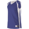 Custom Mens Reversible Basketball Jersey Royal/ White