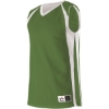 Custom Youth Reversible Basketball Jersey Kelly/ White