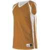 Custom Youth Reversible Basketball Jersey Texas Orange/ White