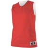 Custom Womens Reversible Mesh Tank Red/ White