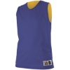 Custom Womens Reversible Mesh Tank Royal/ Gold