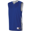 Custom Mens Single Ply Reversible Jersey Royal/ White