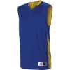 Custom Youth Single Ply Reversible Jersey Royal/ Gold