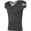 Custom Pro Flex Cut Belt Length Football Jersey Black/ White